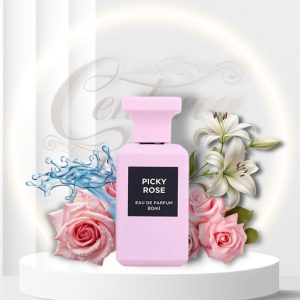 عطر تام فورد پیکی رز (Fragrance World Picky Rose) – ادکلن اماراتی الهام از تام فورد رز پریک (Tom Ford Rose Prick) – حجم 80 میل