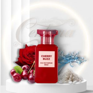 عطر تام فورد چری باز (Fragrance World Cherry Buzz) – ادکلن اماراتی الهام از Tom Ford Lost Cherry – حجم 100 میل