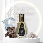 ادکلن فرگرانس ورد جاست اسود (Fragrance World Just Aswad) حجم 50 میل | عطری شرقی – دودی و لوکس