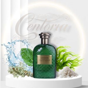 ادکلن فرگرانس ورد گرین سفایر (Fragrance World Green Saphir) حجم 100 میل | رایحه سبز – مرکباتی – تازه