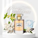 ادکلن فرگرانس ورد امور صورتی (Fragrance World Amour Pink) حجم 100 میل | عطری زنانه با رایحه‌ای لطیف، شیرین و عاشقانه