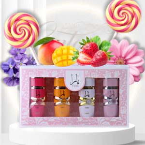 ست چهار عددی ادکلن یارا لطافه 25 میل | Lattafa Yara Mini Set 4×25ml