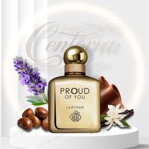 ادکلن فرگرانس ورد پراود آو یو لدر (Fragrance World Proud of You Leather) حجم 100 میل | عطری مردانه با رایحه چرمی و مدرن